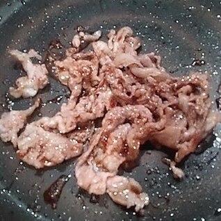 お弁当に☆豚こま肉の生姜焼き